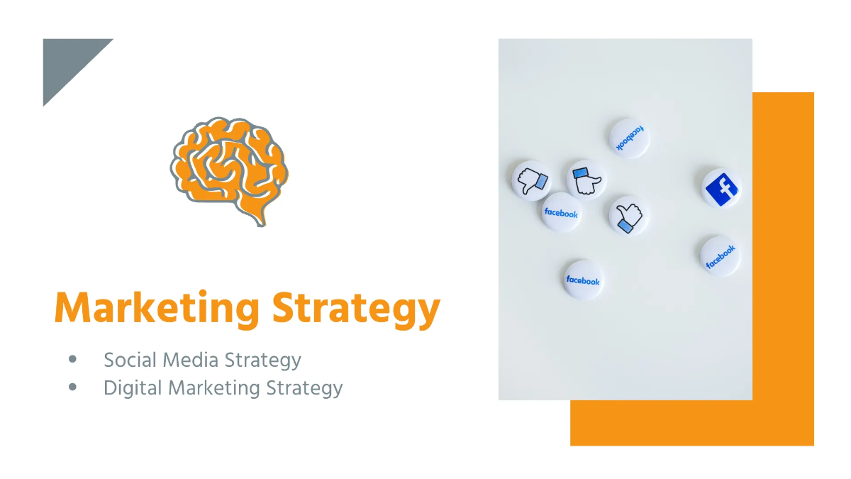 Free Marketing Report Presentation Template to Edit Online