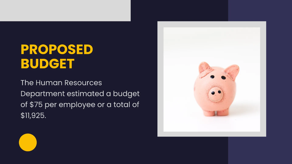 Free Budget Report Presentation Template to Edit Online