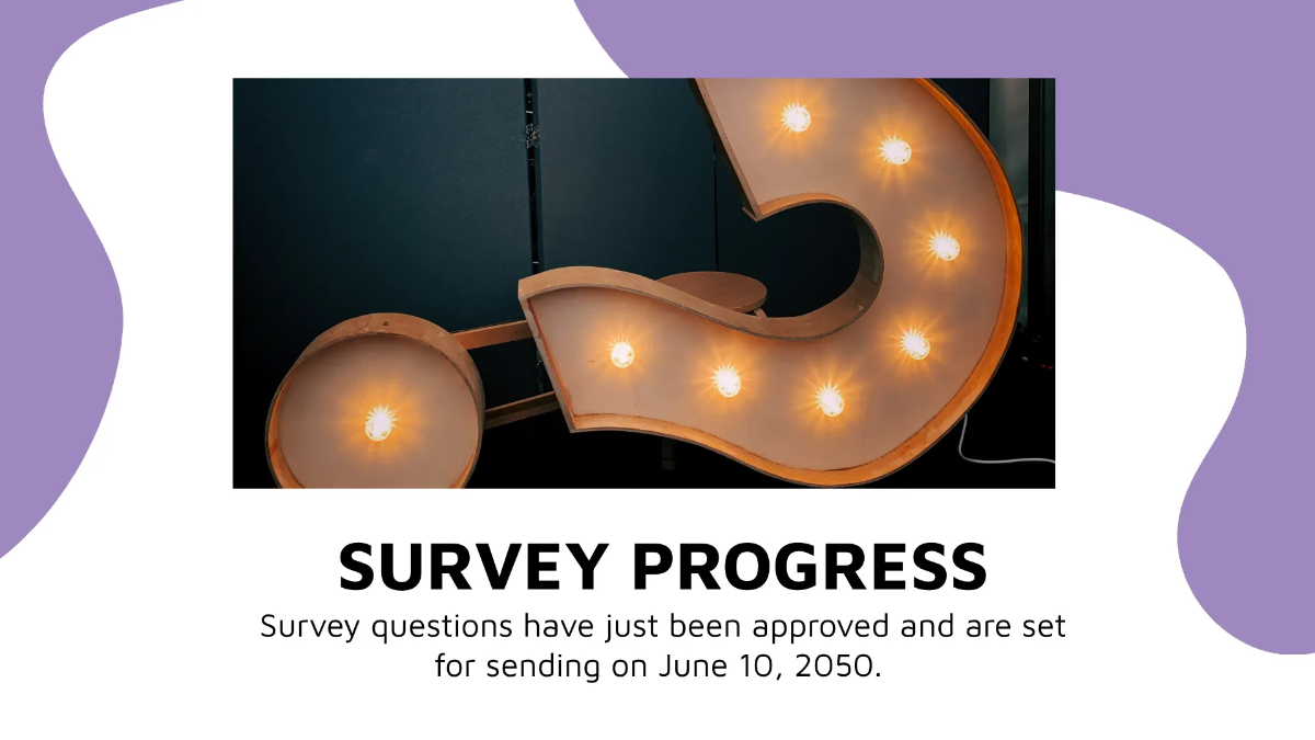 Free Status Report Presentation Template to Edit Online