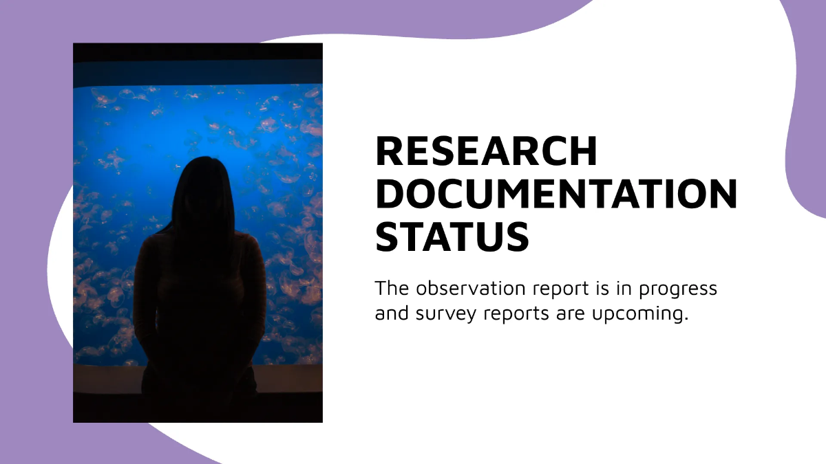 Free Status Report Presentation Template to Edit Online