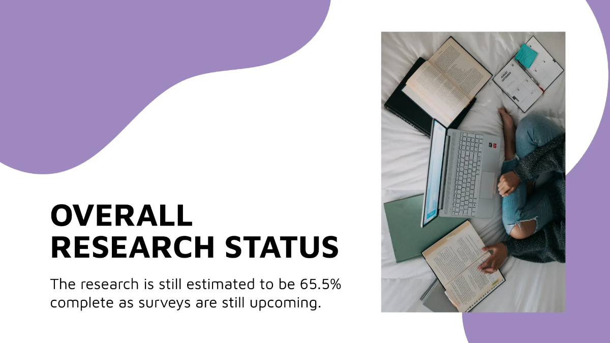 Free Status Report Presentation Template to Edit Online