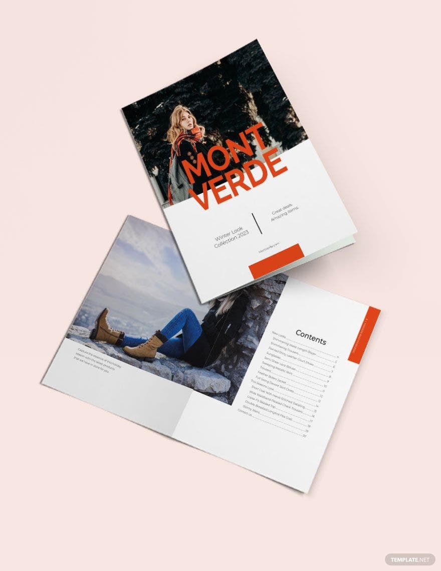 Fashion Lookbook Catalog Template in Pages, Word, InDesign, Publisher, PSD, Google Docs - Download | Template.net