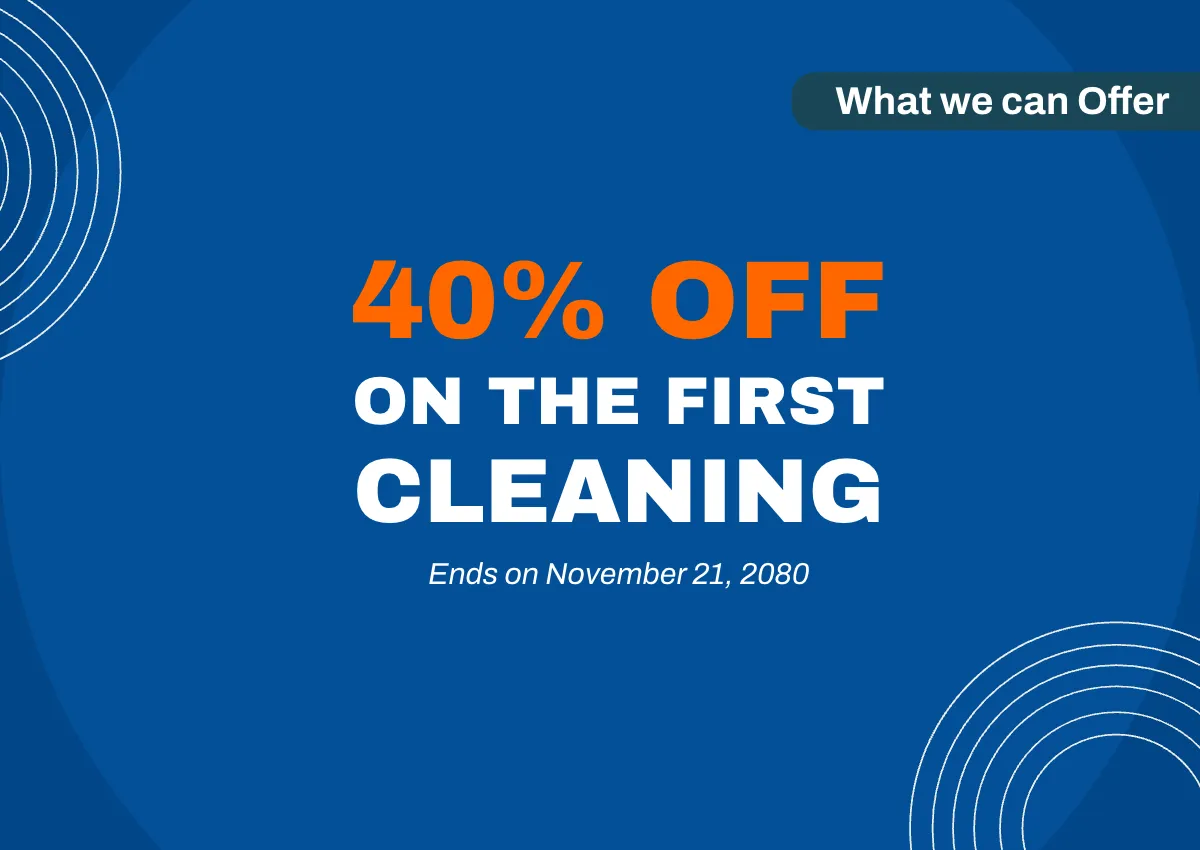 Free Domestic Cleaning Company Profile Template to Edit Online