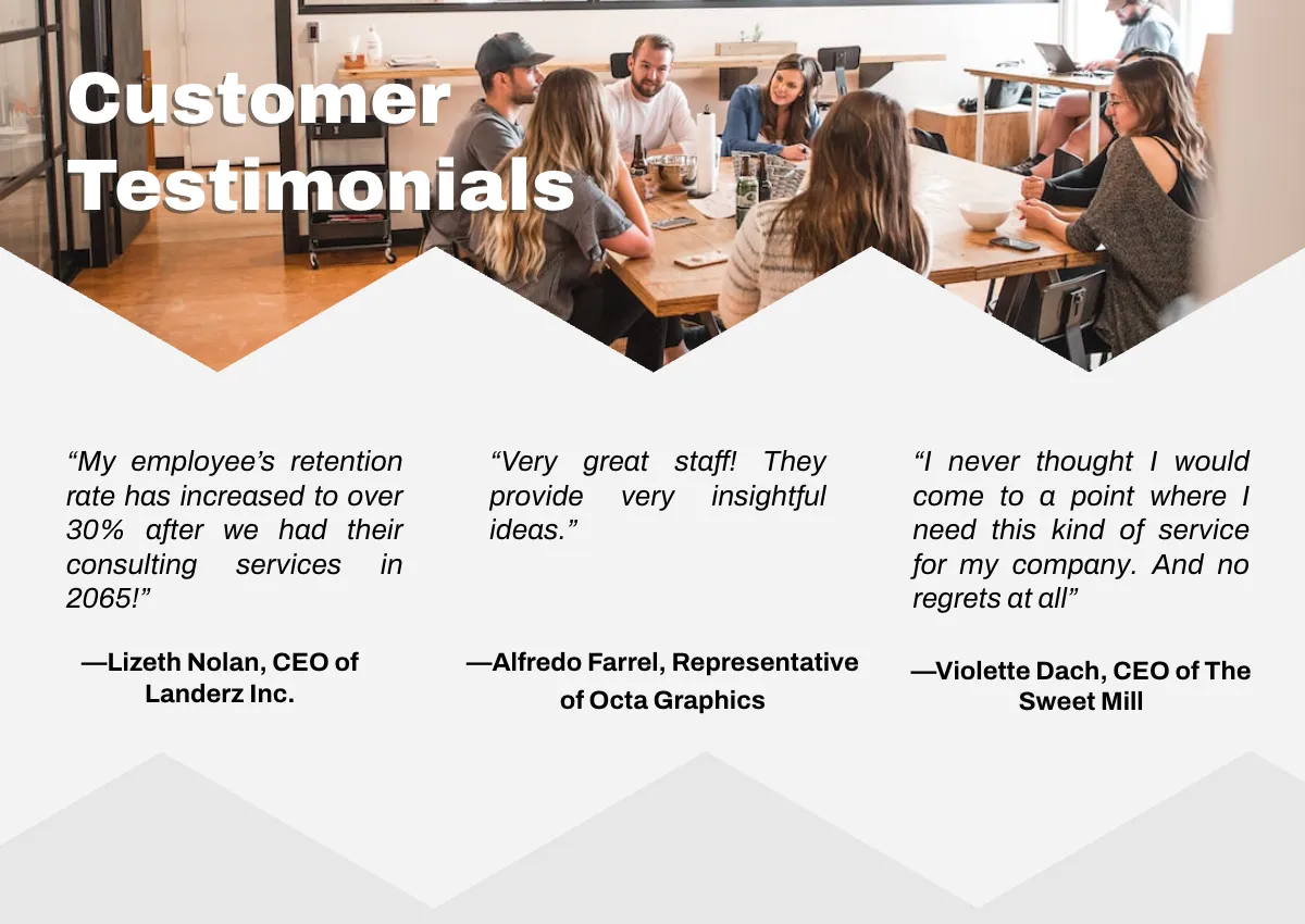 Free HR Consulting Company Profile Template to Edit Online