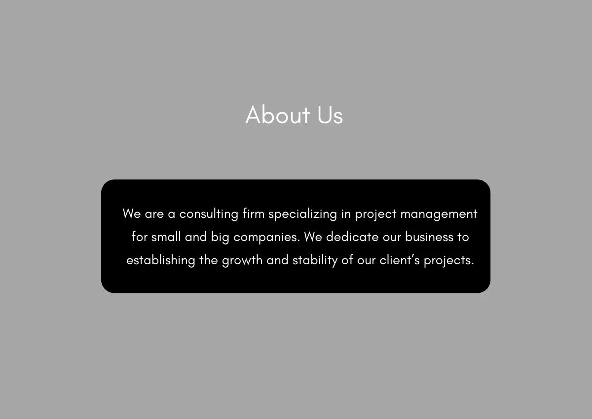 Free Project Management Consultancy Company Profile Template to Edit Online