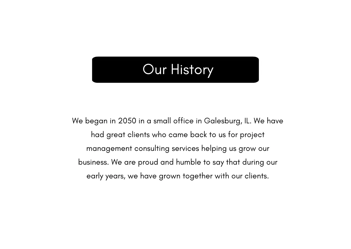 Free Project Management Consultancy Company Profile Template to Edit Online