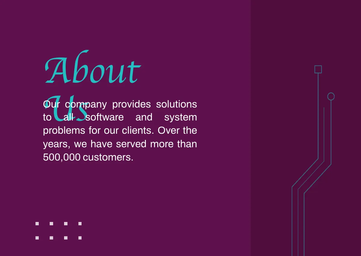 Free IT Consulting Company Profile Template to Edit Online