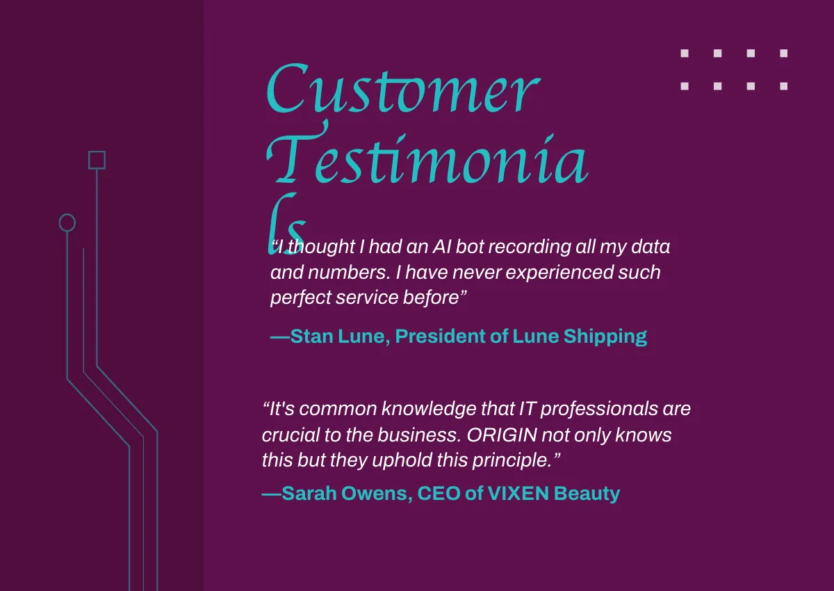 Free IT Consulting Company Profile Template to Edit Online