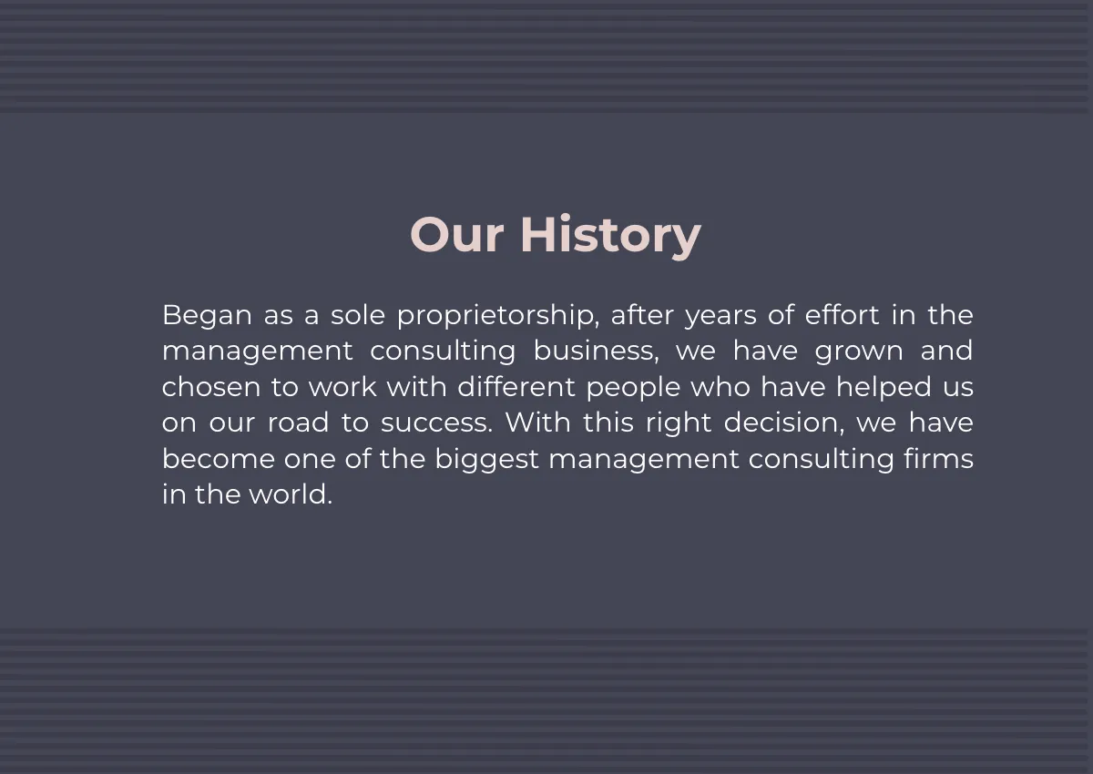 Free Management Consulting Company Profile Template to Edit Online