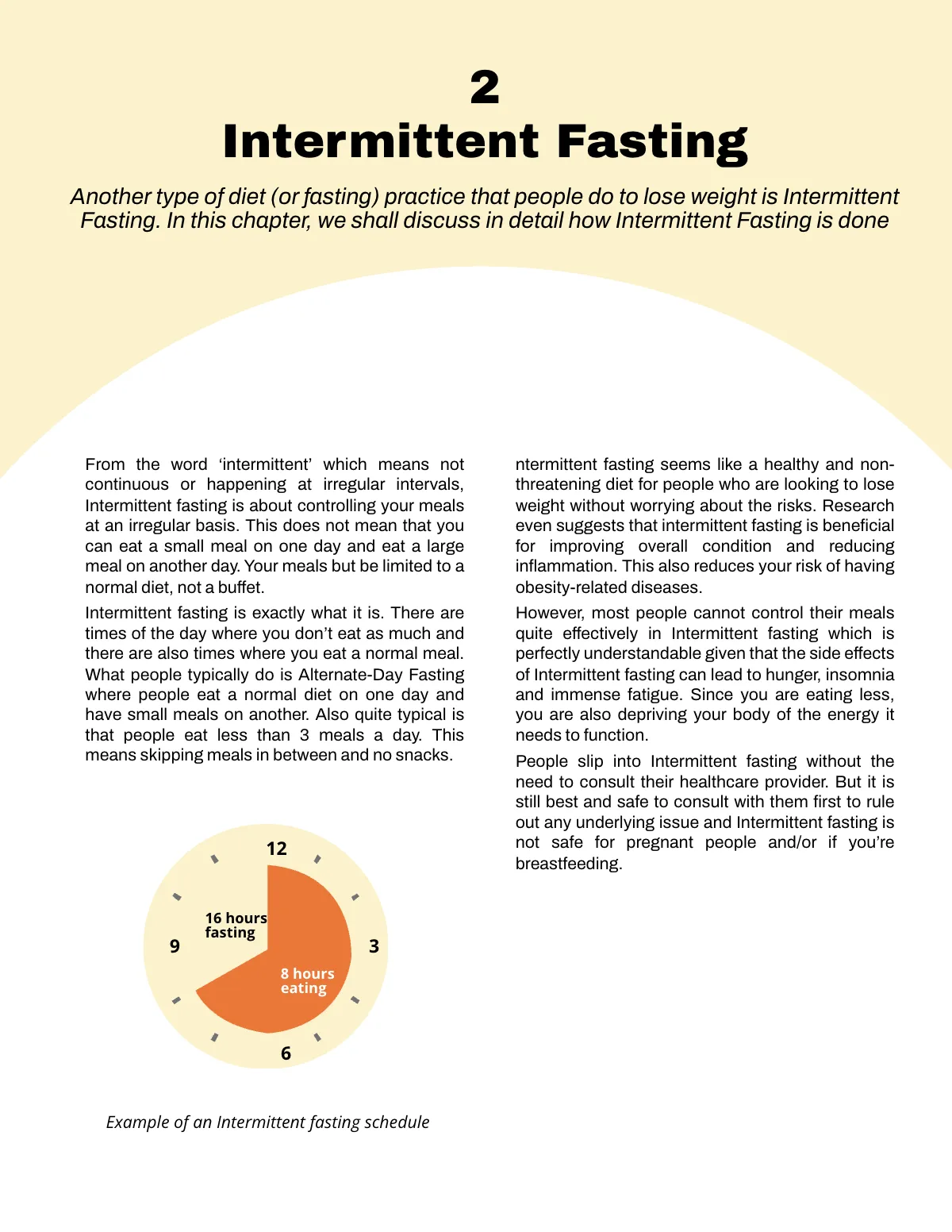 Free Fitness Textbook Template to Edit Online