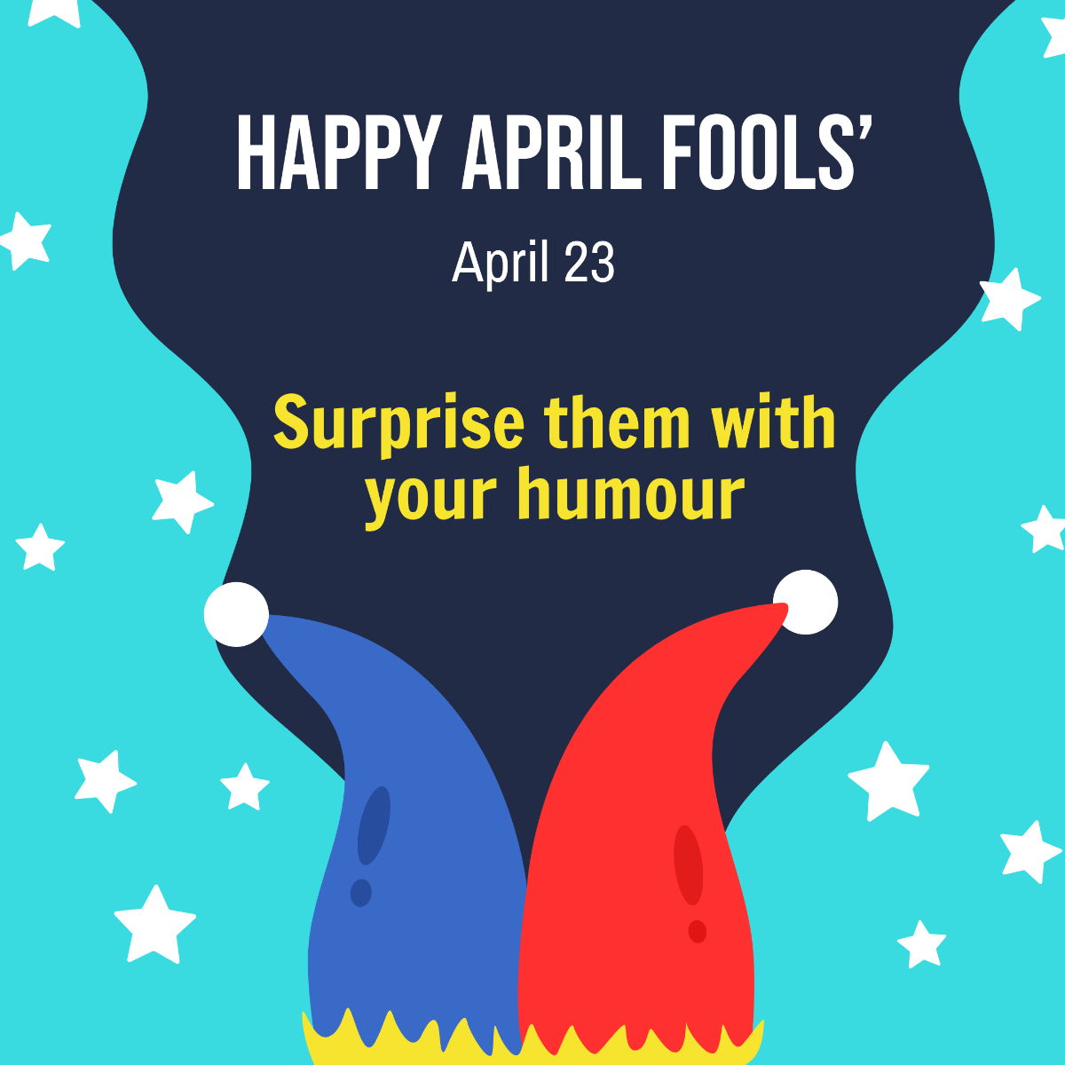 April Fools' Day Instagram Post Template