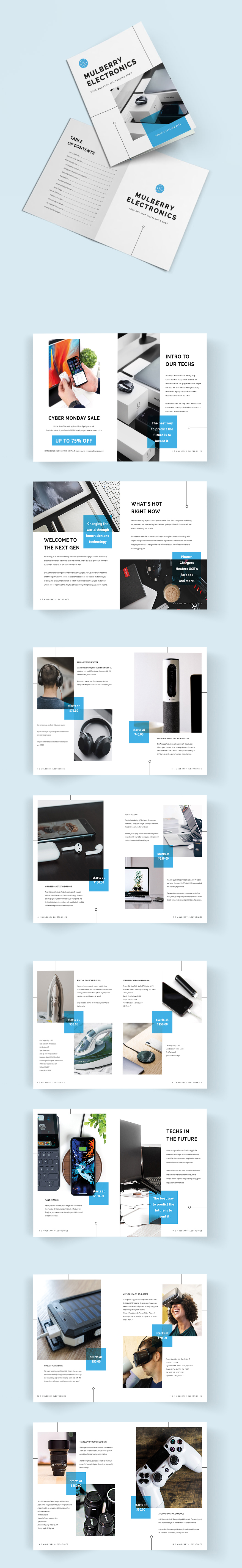 Sample Product Catalog Template