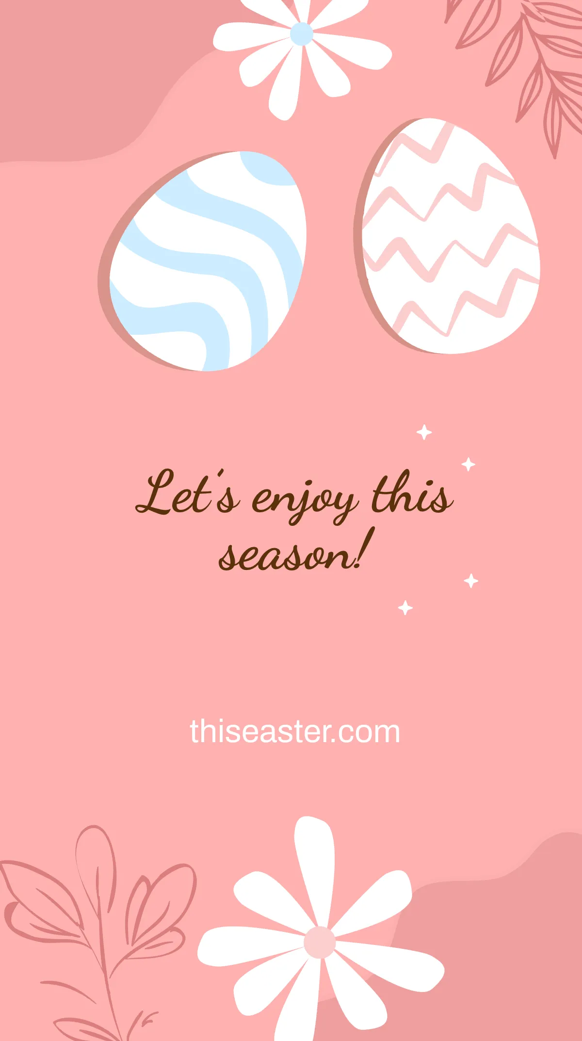 Free Easter Instagram Story Template to Edit Online
