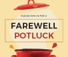 Farewell Potluck Invitation 3