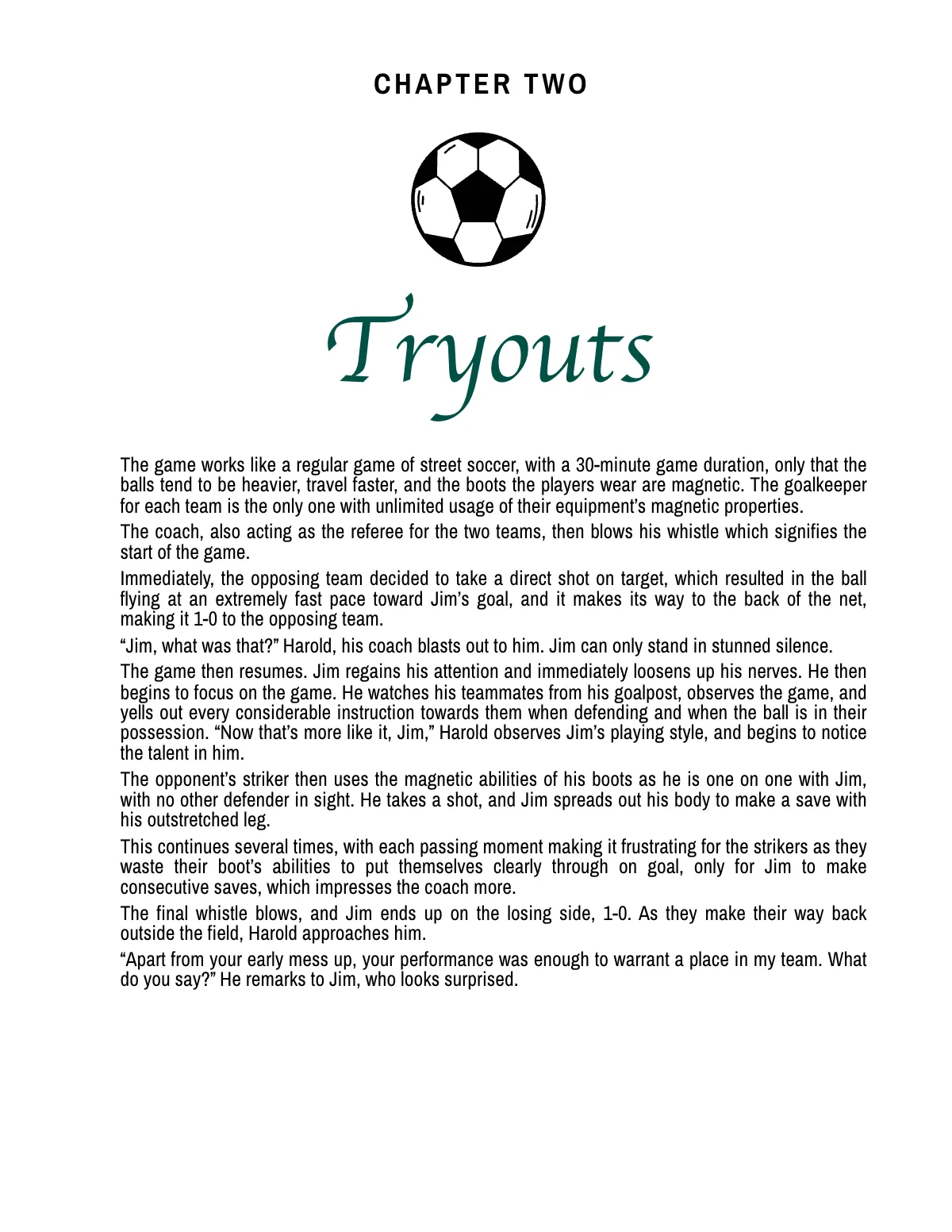 Free Fiction Book Template to Edit Online