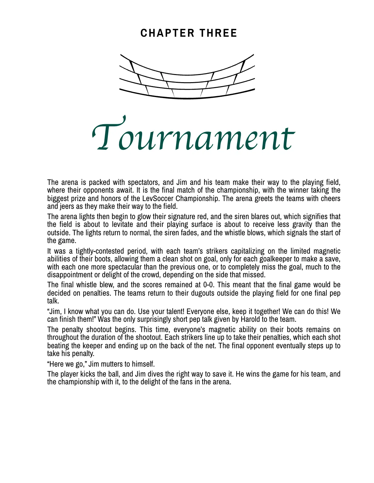 Free Fiction Book Template to Edit Online