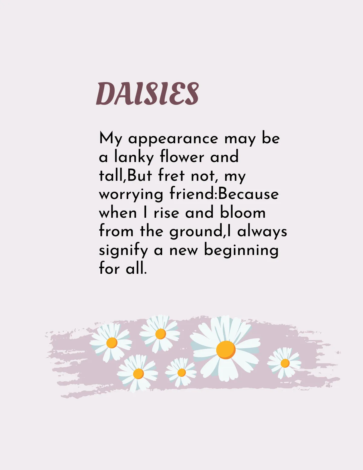 Free Poetry Book Template to Edit Online