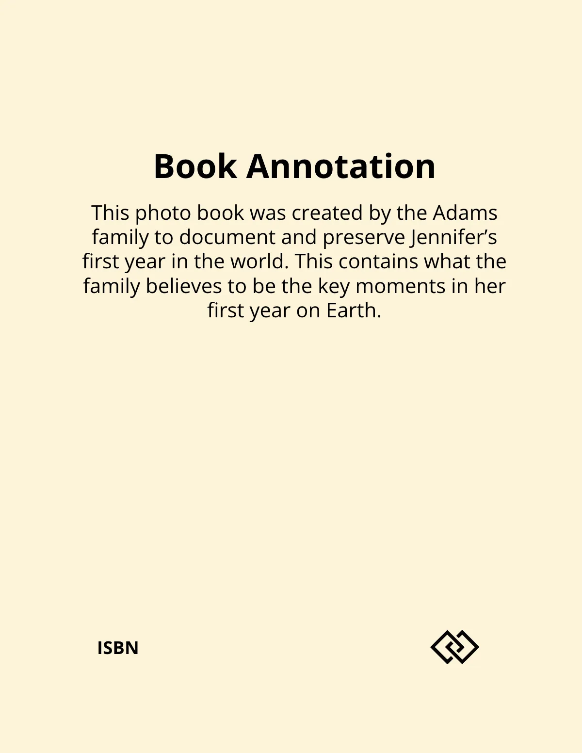 Free Baby Book Template to Edit Online