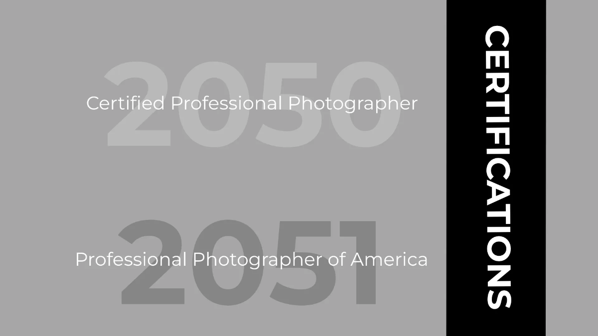 Free Art Director Portfolio Presentation Template to Edit Online