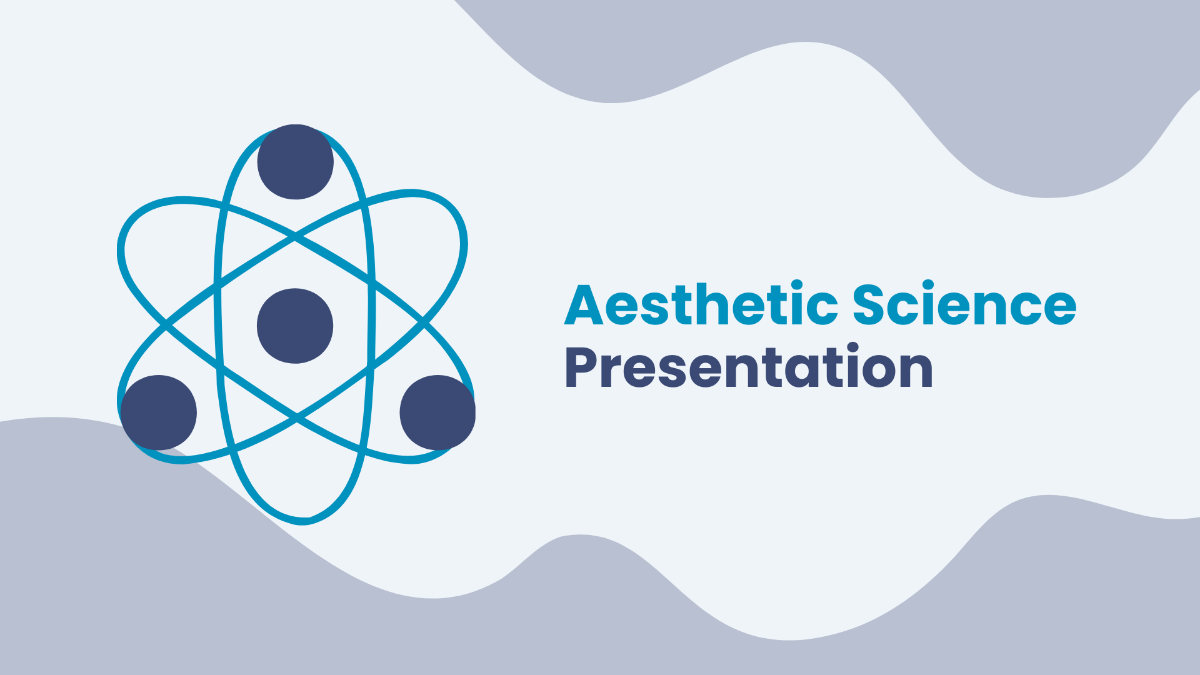 Aesthetic Science Presentation Template