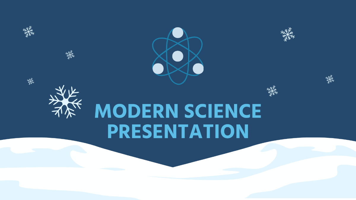 Modern Science Presentation Template