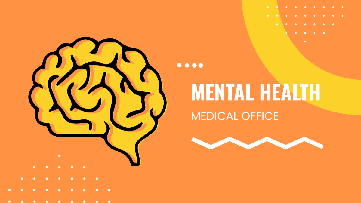 Mental Health Medical Office Presentation Template
