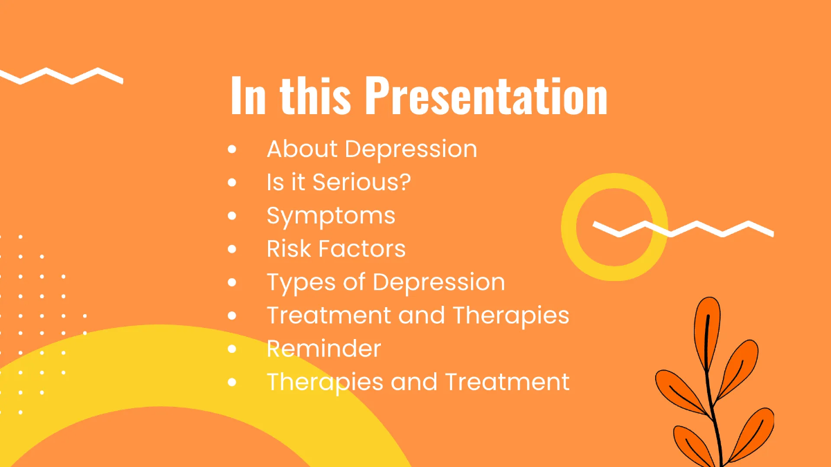 Free Mental Health Medical Office Presentation Template to Edit Online