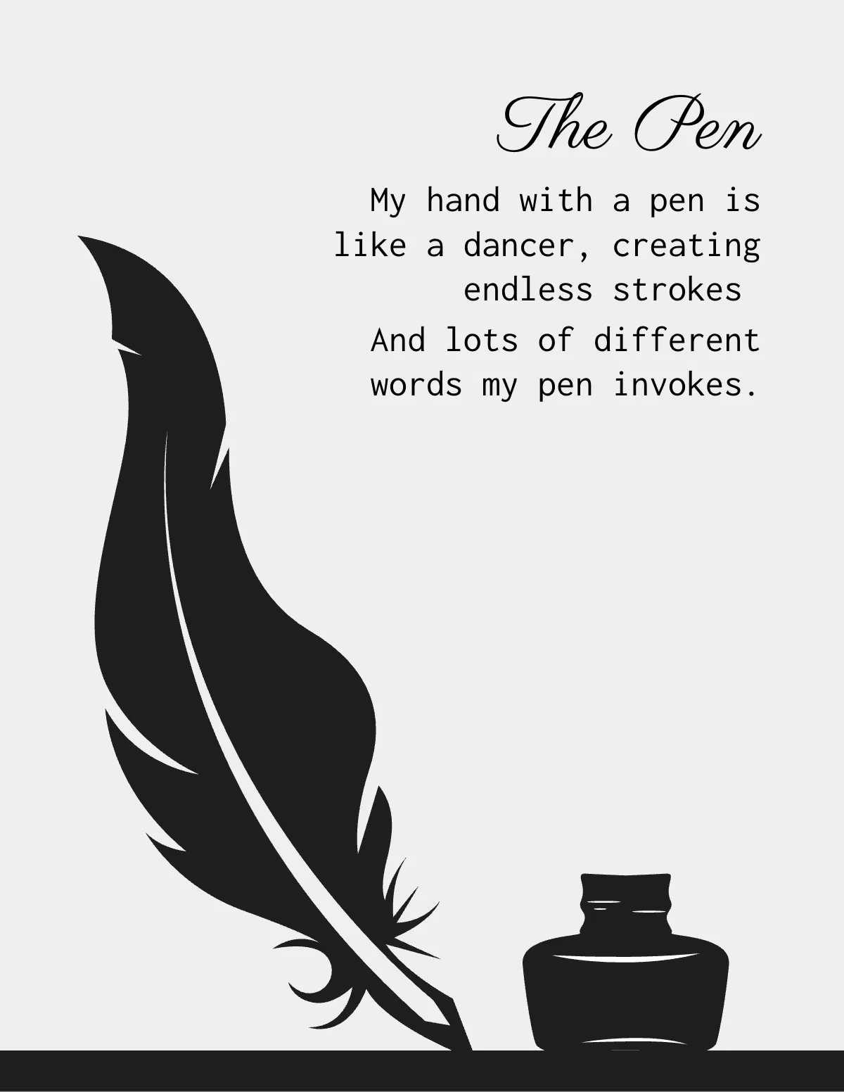 Free Poetry Notebook Template to Edit Online