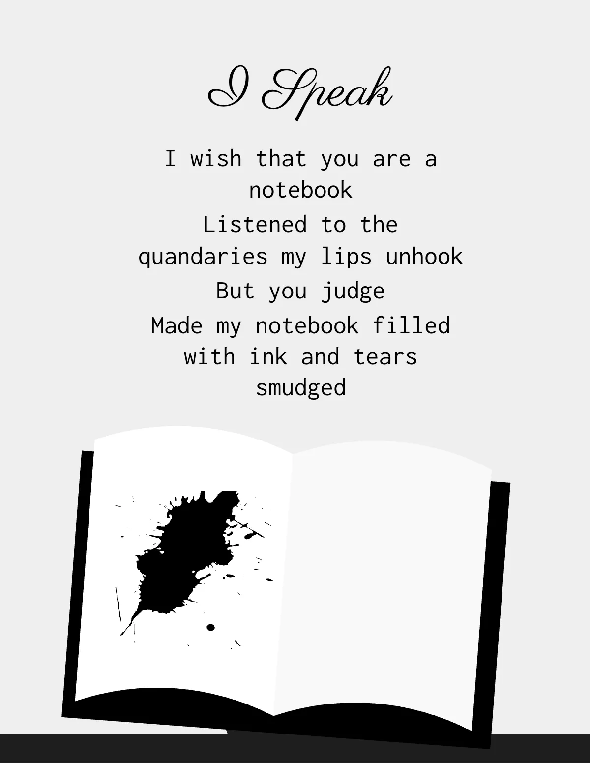 Free Poetry Notebook Template to Edit Online