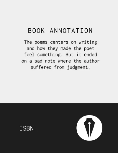 Free Poetry Notebook Template to Edit Online