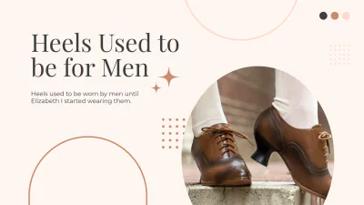 Free Elegant Fashion Presentation Template to Edit Online