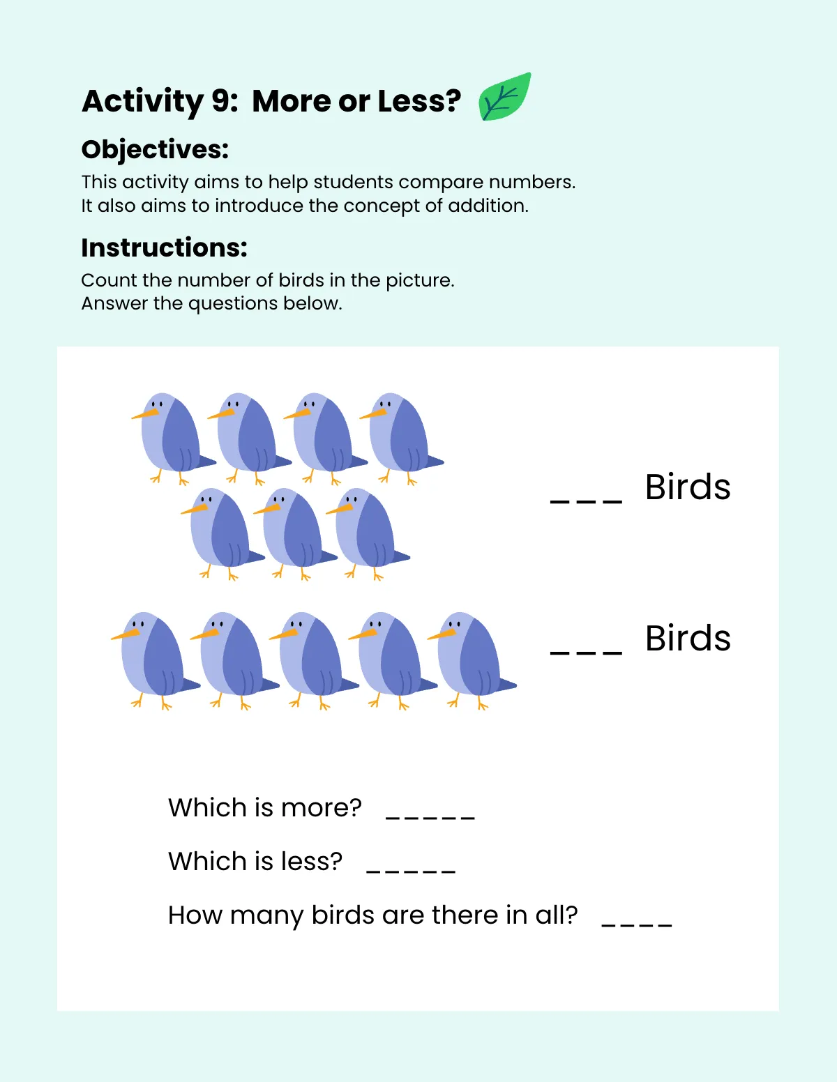 Free Spring Workbook Template to Edit Online