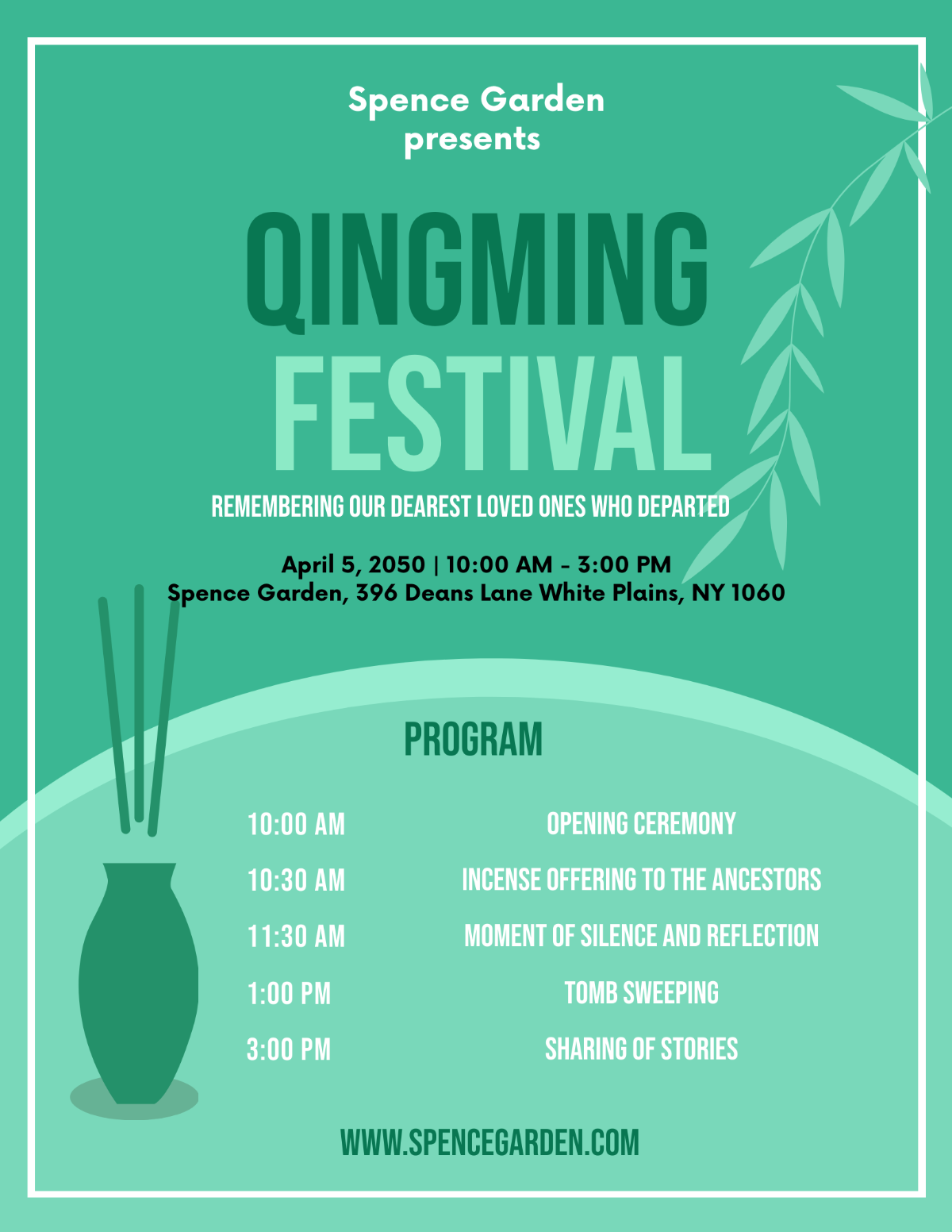 Qingming Festival Program