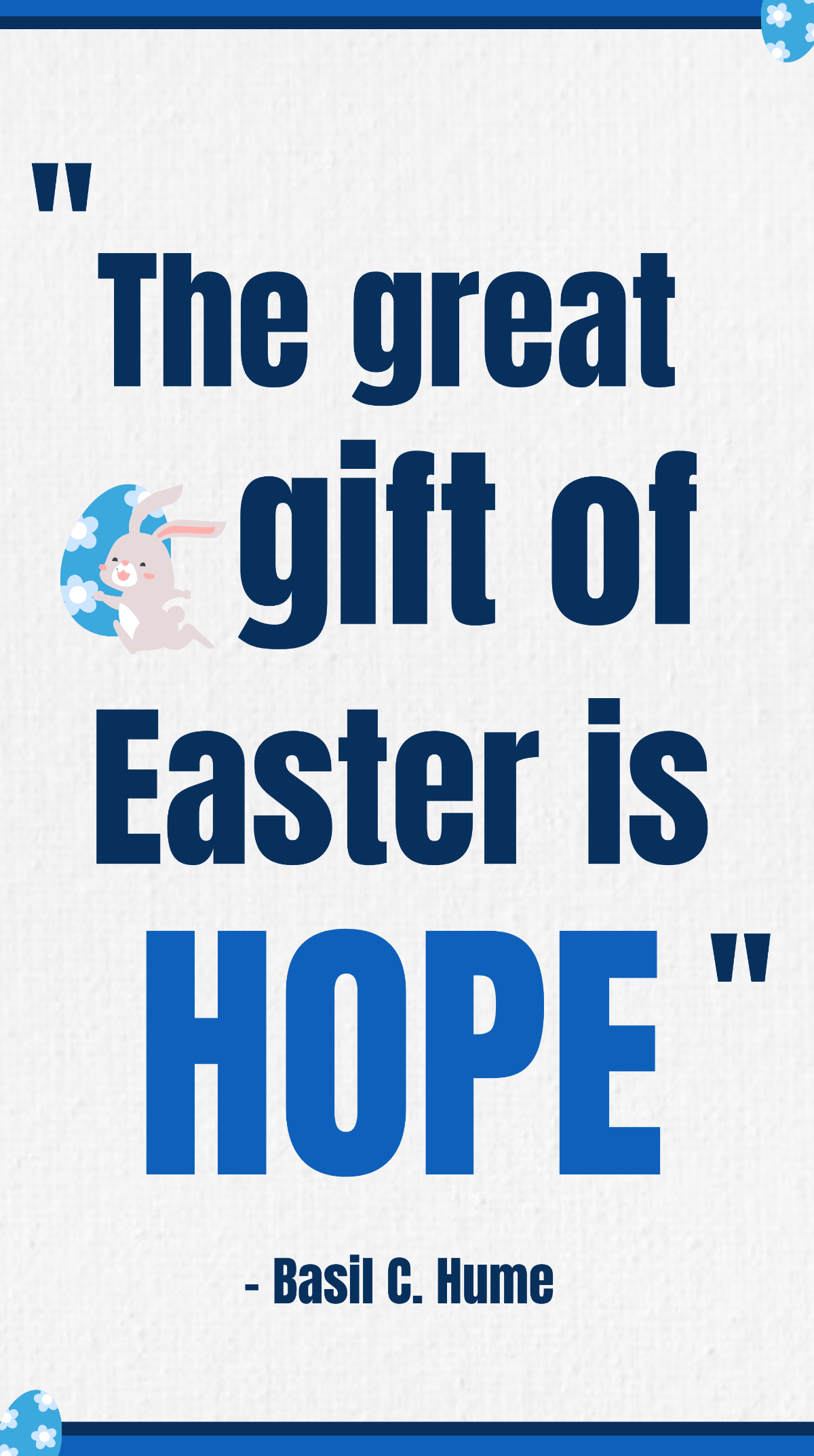 Free Easter Quote Template