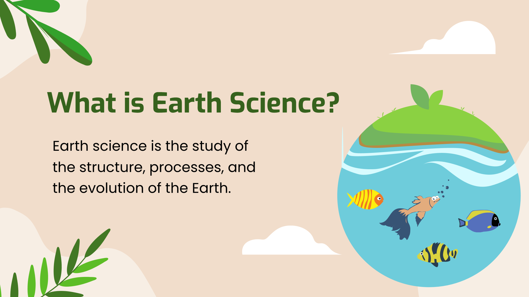 Free Earth Science Presentation Template to Edit Online