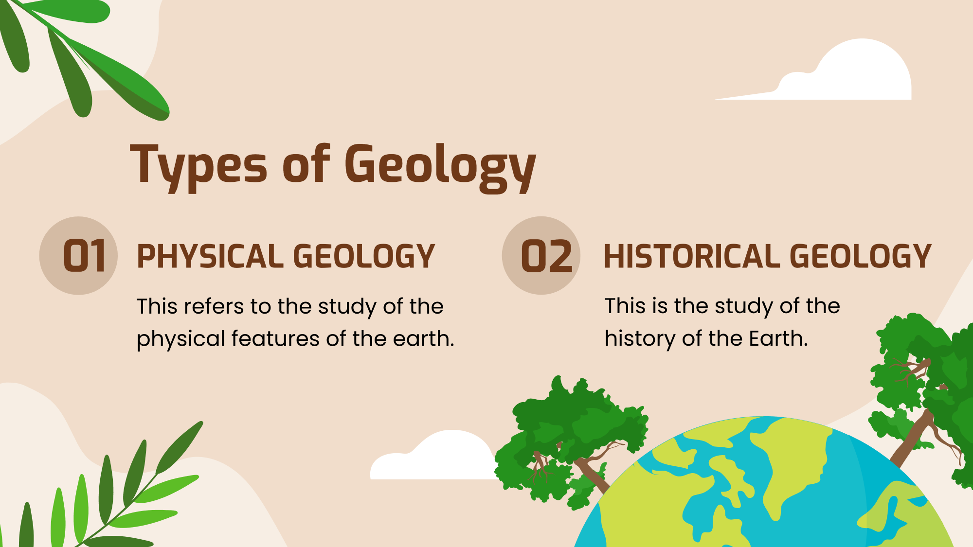 Free Earth Science Presentation Template to Edit Online