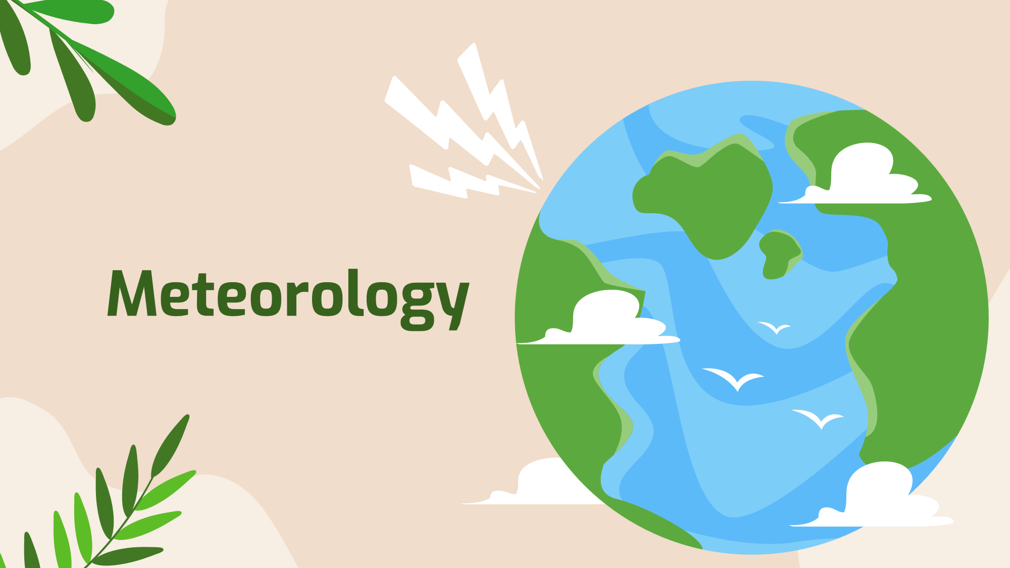Free Earth Science Presentation Template to Edit Online