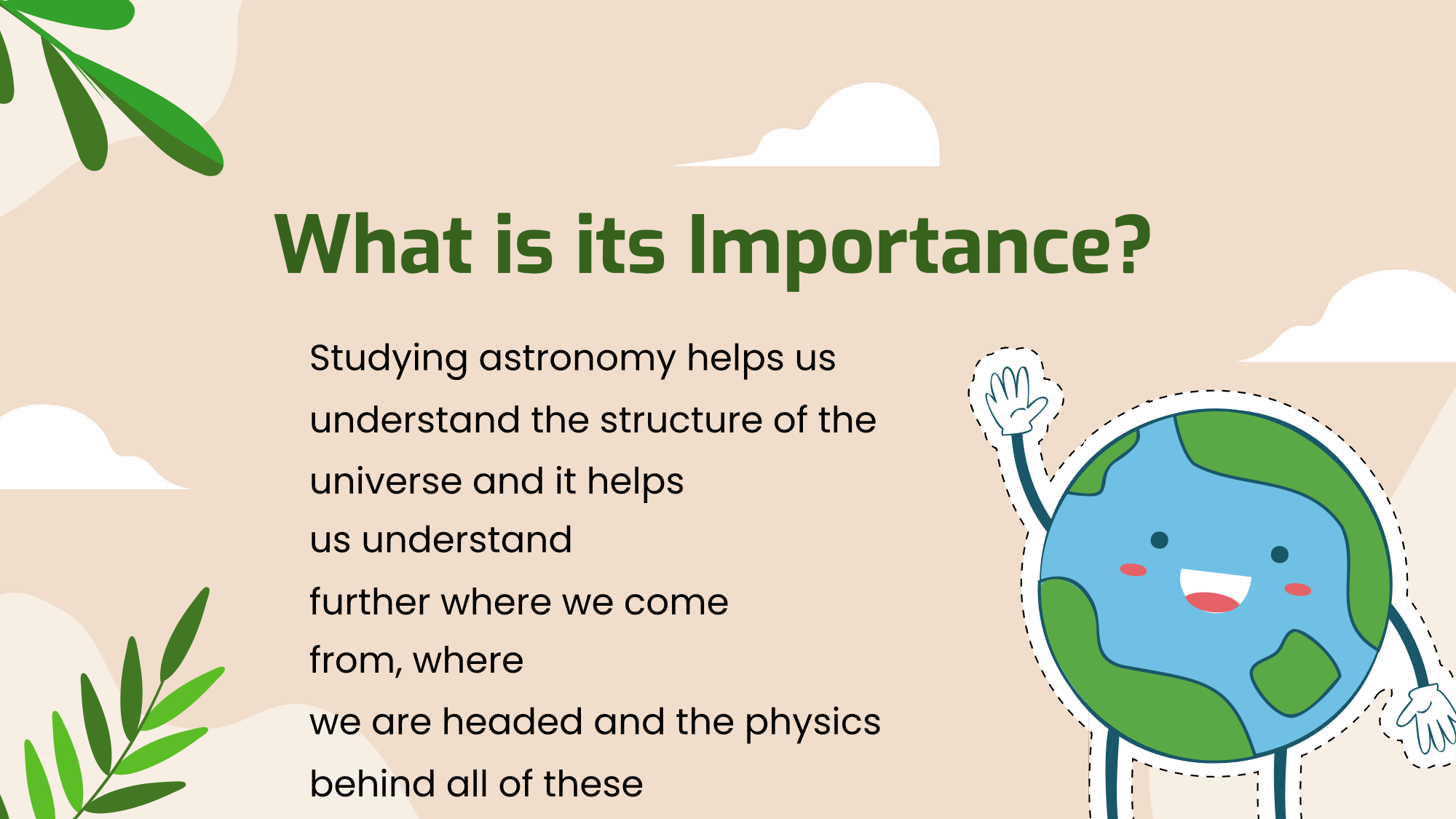 Free Earth Science Presentation Template to Edit Online