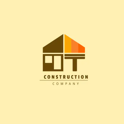 Free Construction  Interior Design Logo Template to Edit Online
