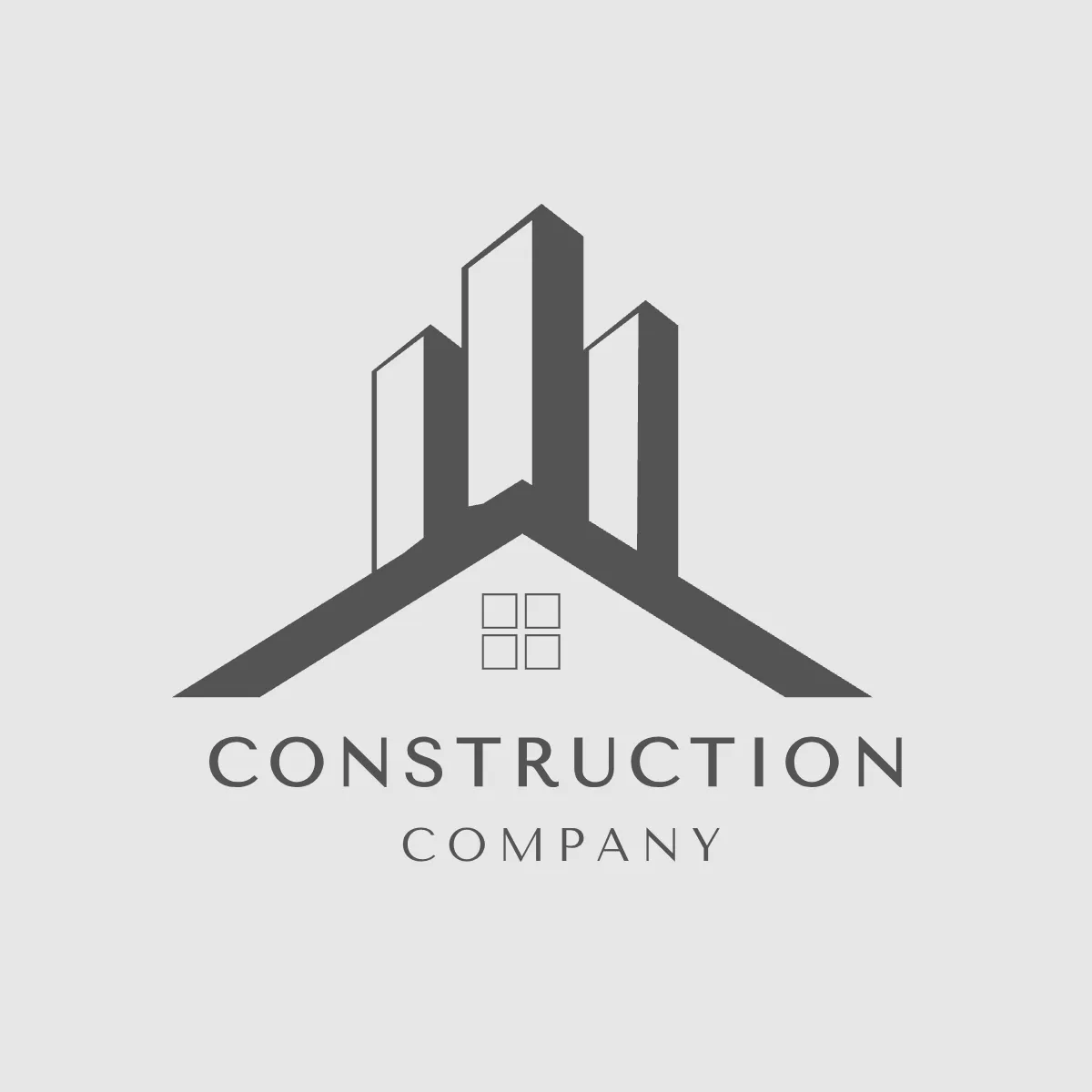 Free Construction Building Logo Template to Edit Online