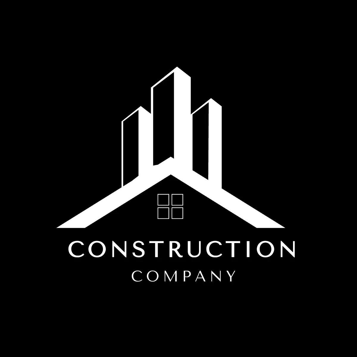 Free Construction Building Logo Template to Edit Online