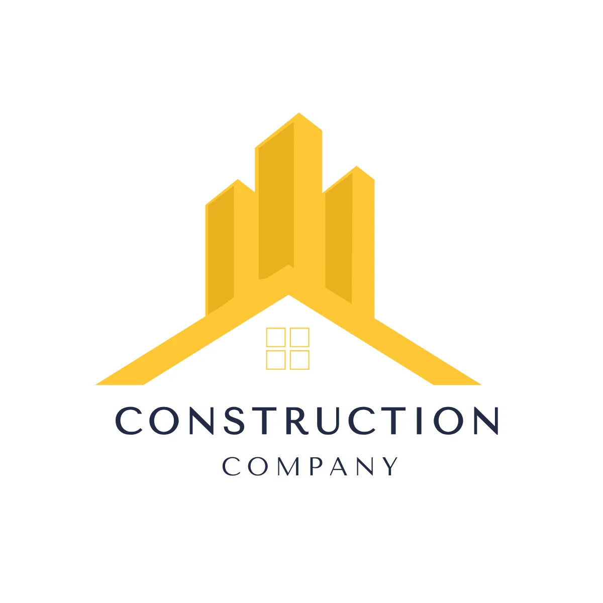 Free Construction Building Logo Template to Edit Online