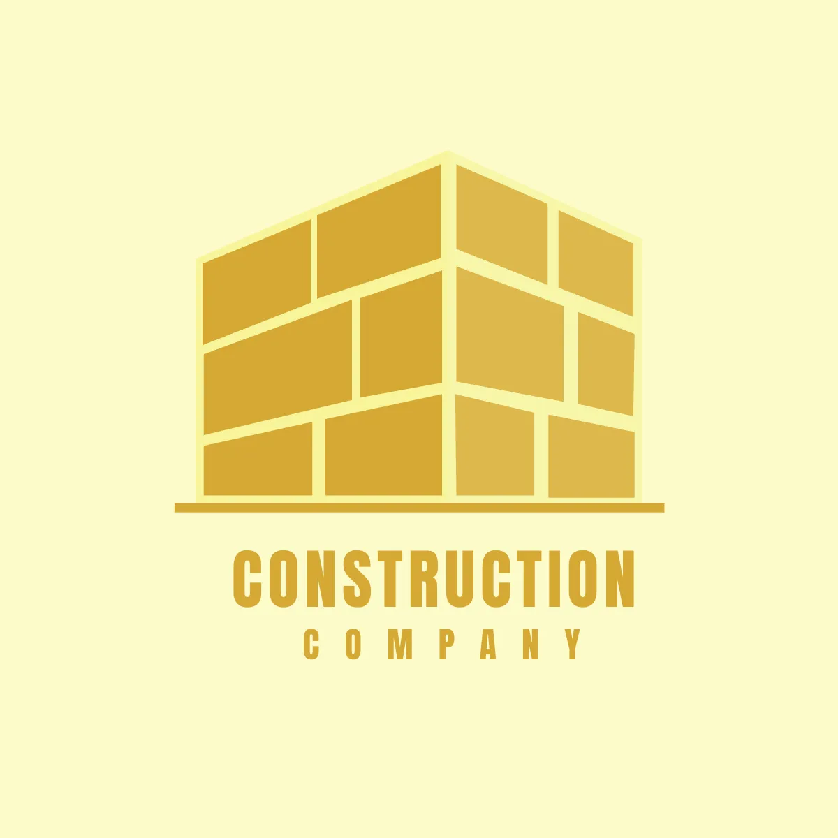 Free Construction  Brick Logo Template to Edit Online