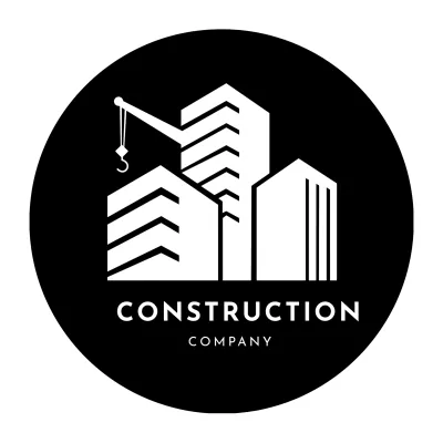 Free Construction Emblem Logo Template to Edit Online