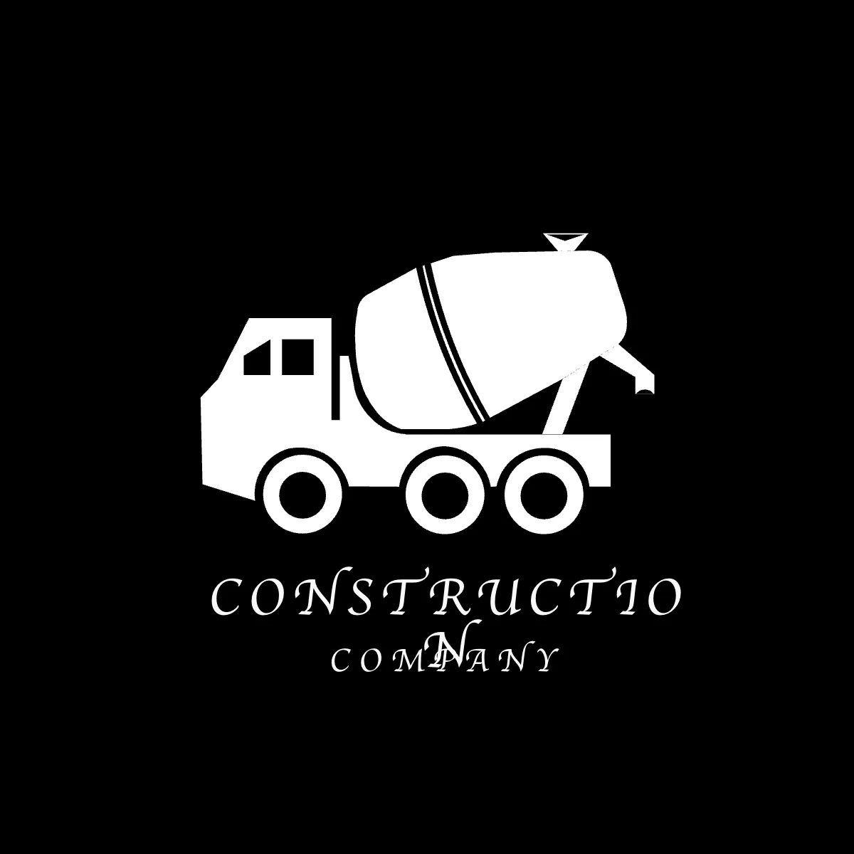 Free Construction  Cement Mixer Logo Template to Edit Online