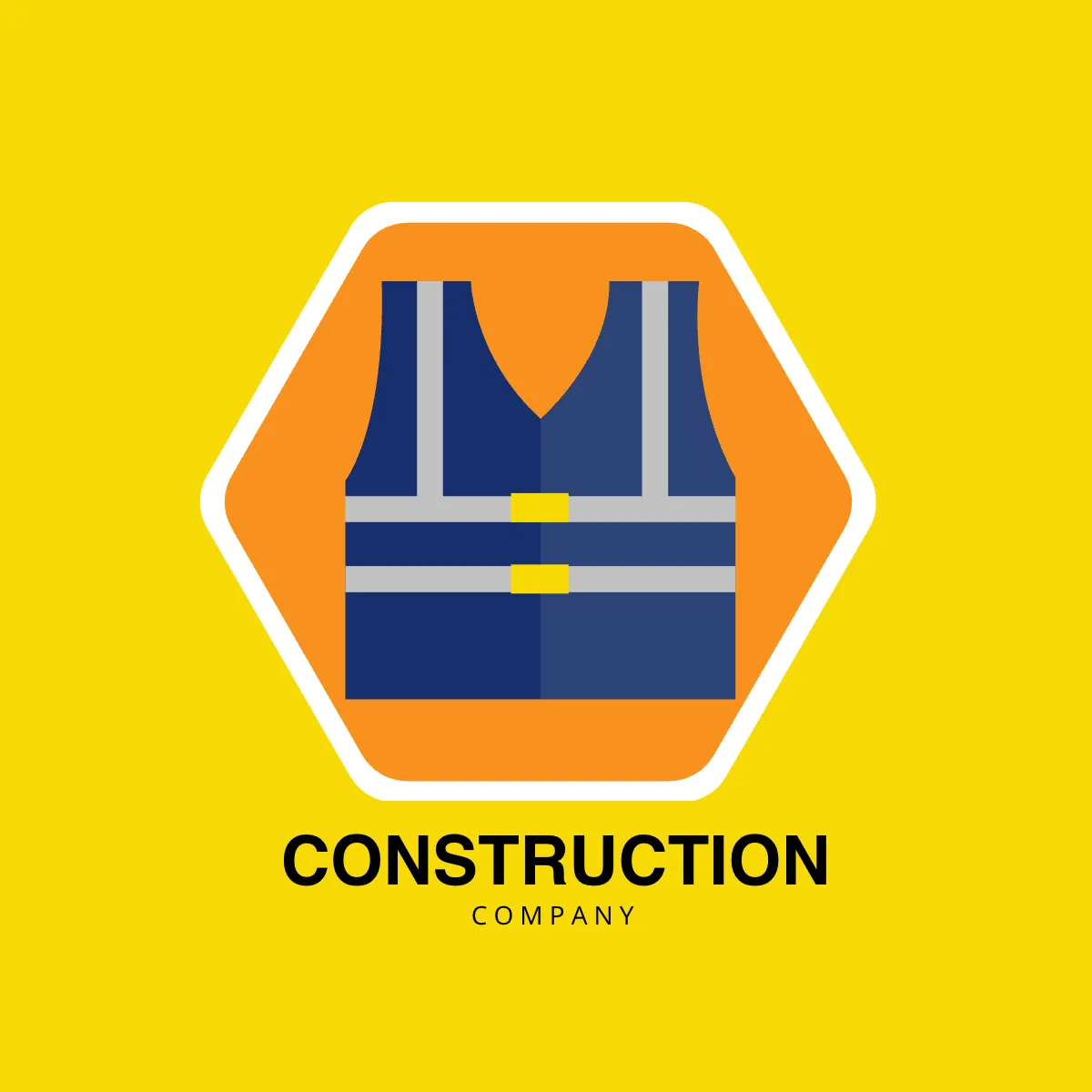 Free Construction Safety Vest Logo Template to Edit Online