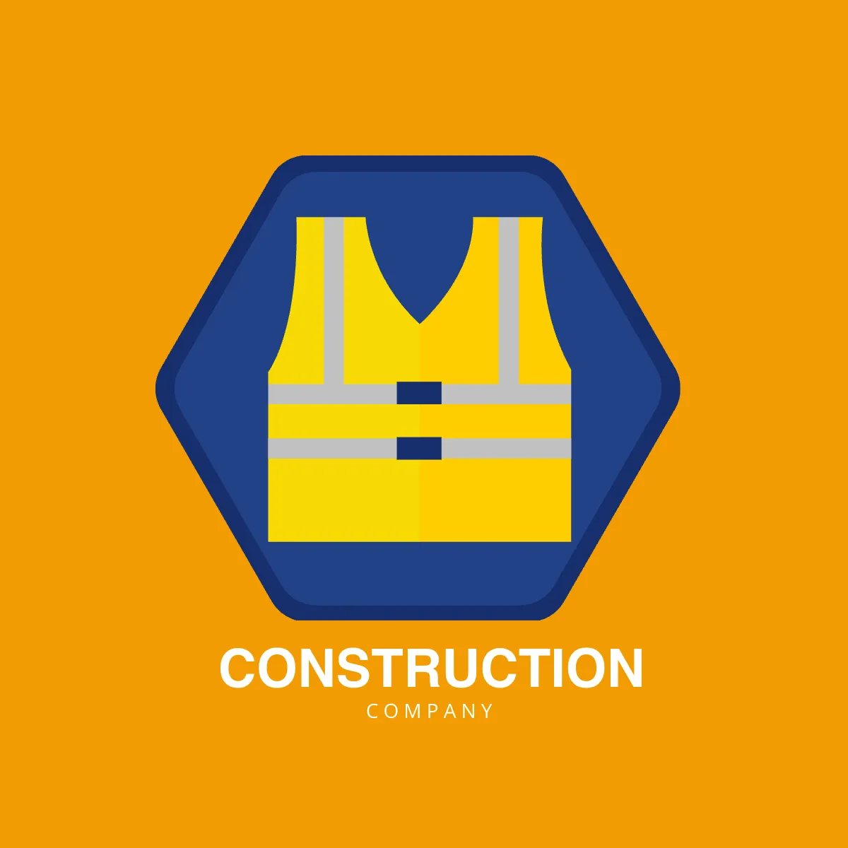 Free Construction Safety Vest Logo Template to Edit Online