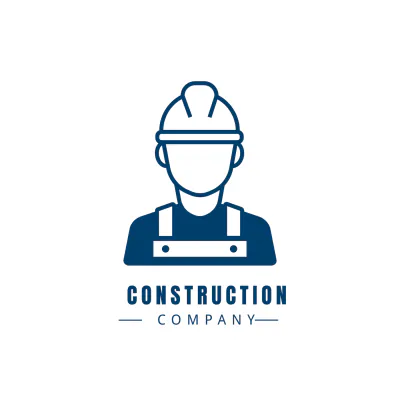 Free Construction Worker Logo Template to Edit Online