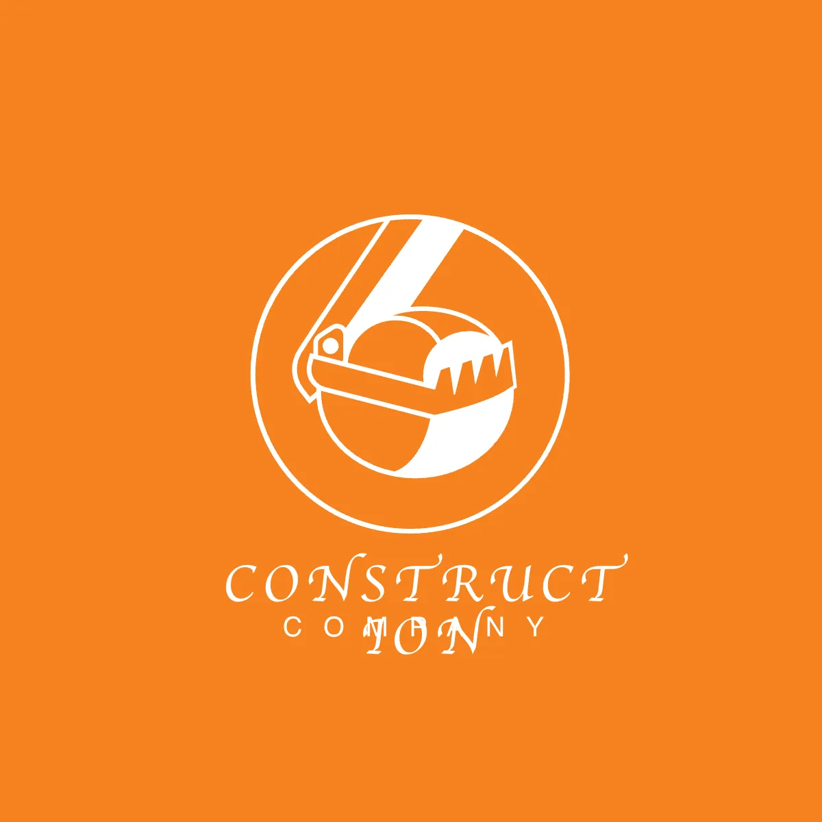 Free Construction  Excavator Logo Template to Edit Online