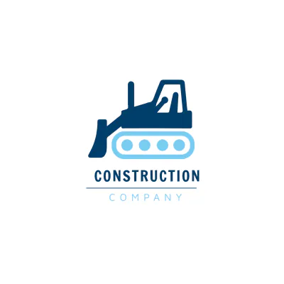 Free Construction  Bulldozer Logo Template to Edit Online